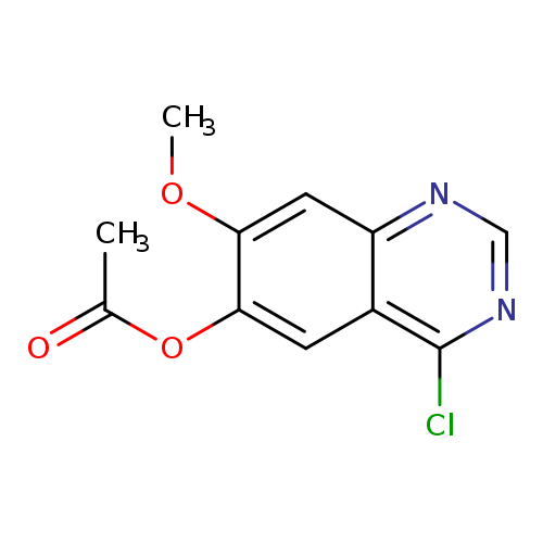 6-Quinazolinol, 4-chloro-7-methoxy-, 6-acetate