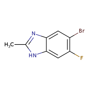 5-Bromo-6-fluoro-2-methyl-1h-1,3-benzodiazole