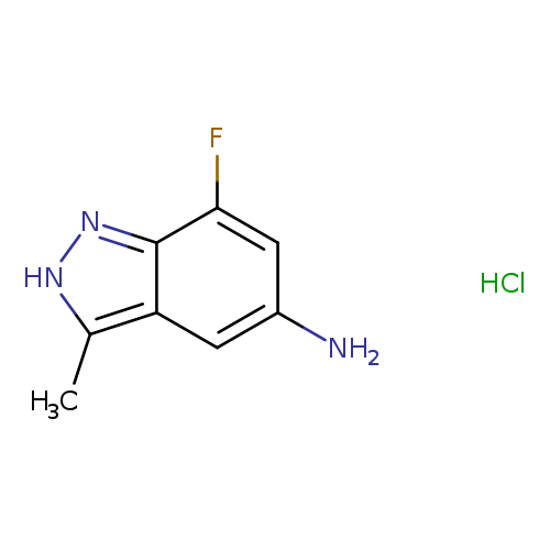 7-fluoro-3-methyl-2H-indazol-5-aminehydrochloride