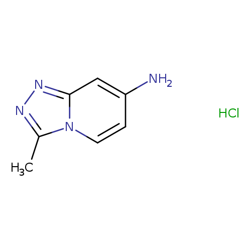 3-methyl-[1,2,4]triazolo[4,3-a]pyridin-7-aminehydrochloride