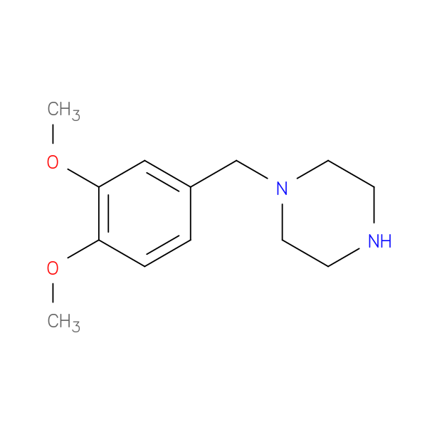 1-(3,4-Dimethoxy-benzyl)-piperazine