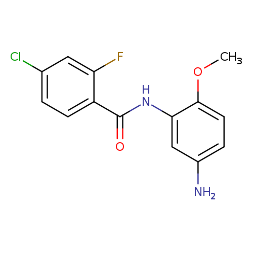 N-(5-amino-2-methoxyphenyl)-4-chloro-2-fluorobenzamide