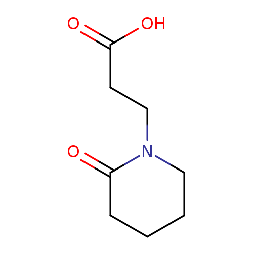 3-(2-Oxopiperidin-1-yl)propanoic acid
