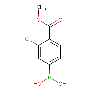 (3-CHLORO-4-METHOXYCARBONYL)BENZENEBORONIC ACID