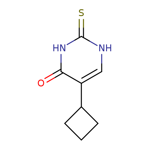 5-cyclobutyl-2-sulfanylidene-1,2,3,4-tetrahydropyrimidin-4-one