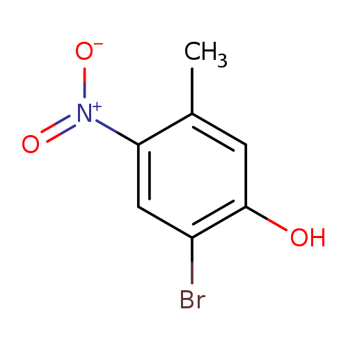 2-Bromo-5-methyl-4-nitrophenol