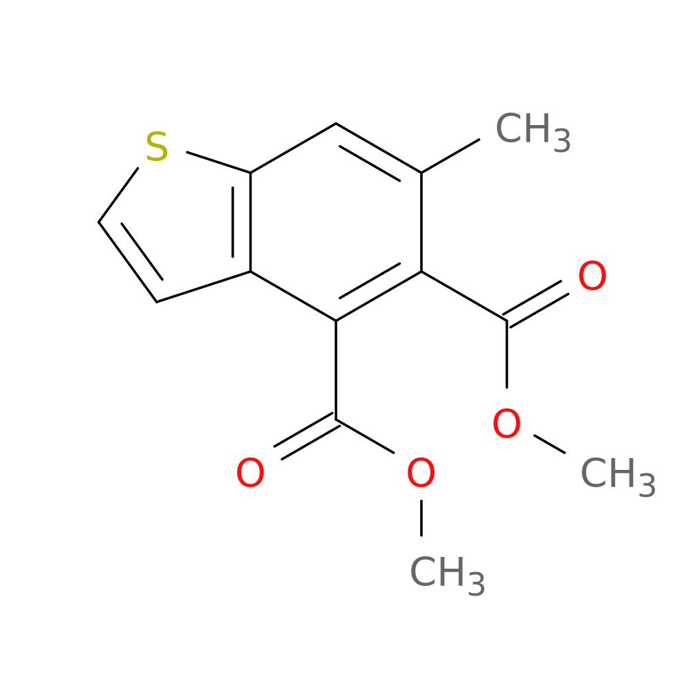 4,5-dimethyl 6-methyl-1-benzothiophene-4,5-dicarboxylate