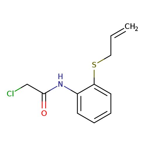 N-[2-(ALLYLTHIO)PHENYL]-2-CHLOROACETAMIDE