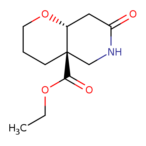 Cis-ethyl 7-oxooctahydro-2h-pyrano[3,2-c]pyridine-4a-carboxylate