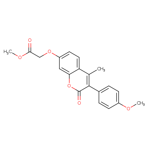 methyl 2-{[3-(4-methoxyphenyl)-4-methyl-2-oxo-2H-chromen-7-yl]oxy}acetate