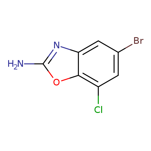 5-Bromo-7-chloro-1,3-benzoxazol-2-amine