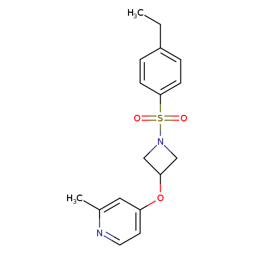 4-{[1-(4-ethylbenzenesulfonyl)azetidin-3-yl]oxy}-2-methylpyridine