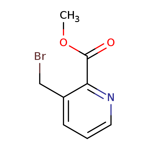 2-Pyridinecarboxylic acid, 3-(bromomethyl)-, methyl ester