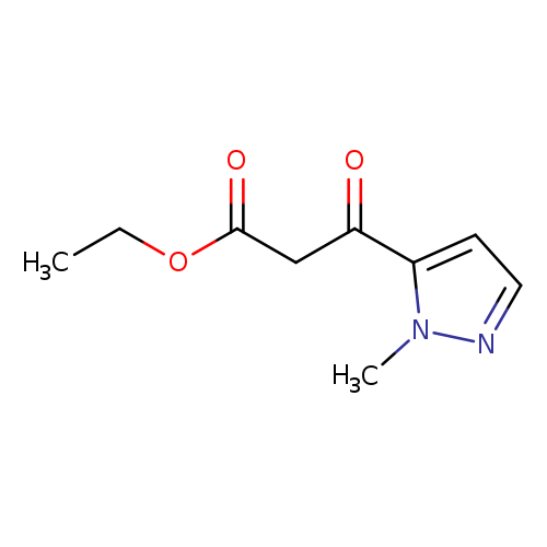 ethyl 3-(1-methyl-1H-pyrazol-5-yl)-3-oxopropanoate