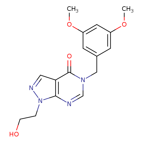 5-[(3,5-dimethoxyphenyl)methyl]-1-(2-hydroxyethyl)-1H,4H,5H-pyrazolo[3,4-d]pyrimidin-4-one