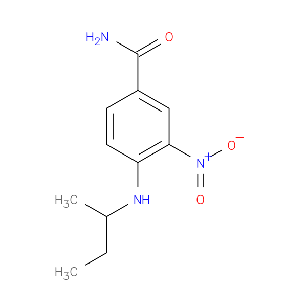 4-[(butan-2-yl)amino]-3-nitrobenzamide