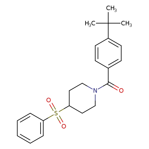 4-(benzenesulfonyl)-1-(4-tert-butylbenzoyl)piperidine