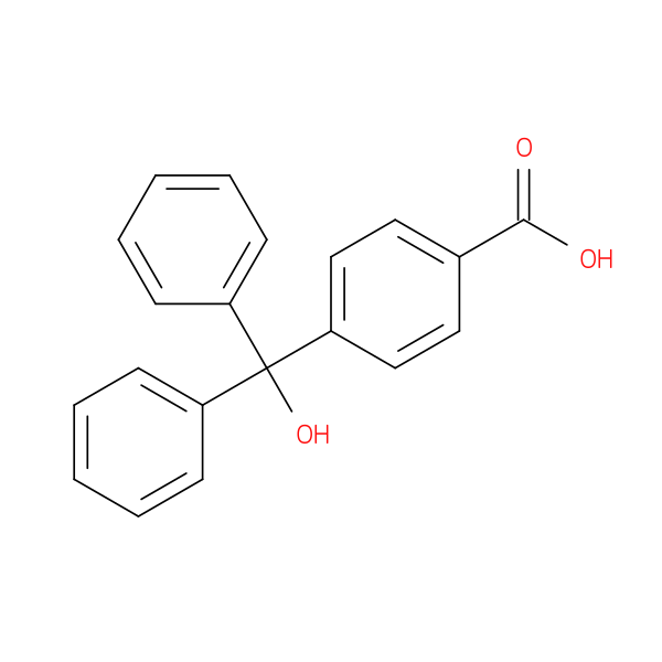 4-(Hydroxydiphenylmethyl)benzoic acid