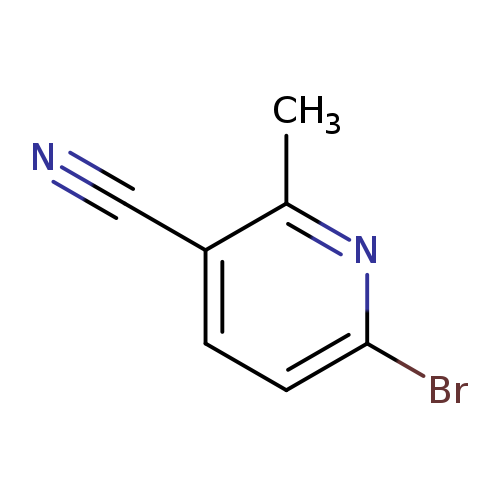 3-Pyridinecarbonitrile, 6-bromo-2-methyl-