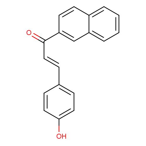 3-(4-Hydroxyphenyl)-1-(naphthalen-2-yl)prop-2-en-1-one