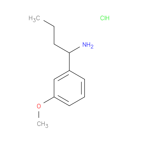 1-(3-Methoxyphenyl)butan-1-amine hydrochloride