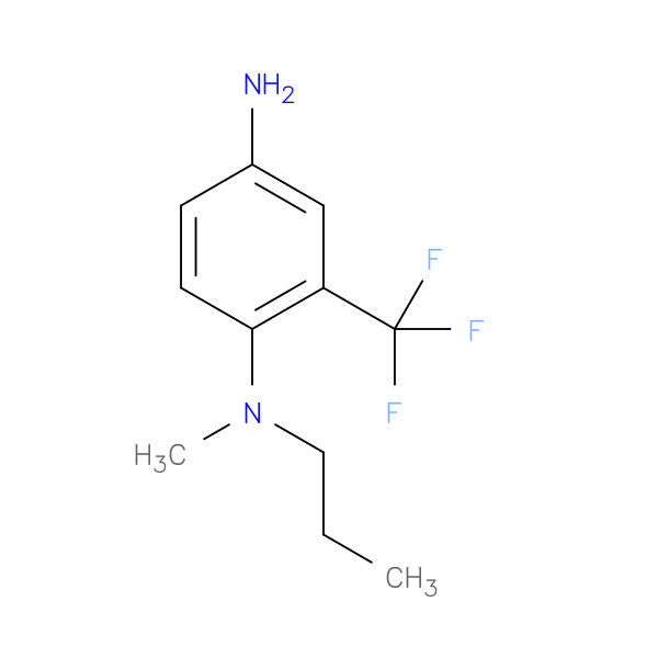 N1-methyl-N1-propyl-2-(trifluoromethyl)benzene-1,4-diamine