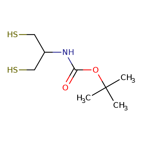tert-butyl N-(1,3-disulfanylpropan-2-yl)carbamate