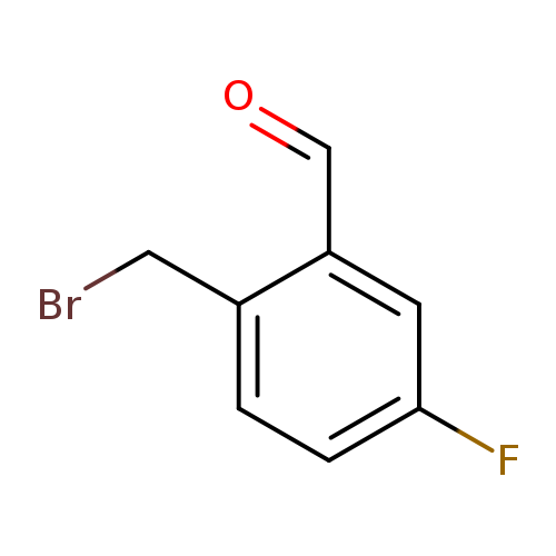 2-(Bromomethyl)-5-fluorobenzaldehyde
