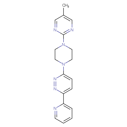 3-[4-(5-methylpyrimidin-2-yl)piperazin-1-yl]-6-(pyridin-2-yl)pyridazine