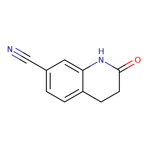 7-​Quinolinecarbonitril​e, 1,​2,​3,​4-​tetrahydro-​2-​oxo-