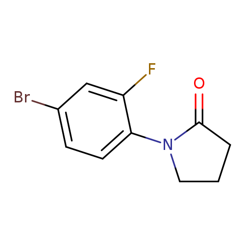1-(4-bromo-2-fluorophenyl)pyrrolidin-2-one
