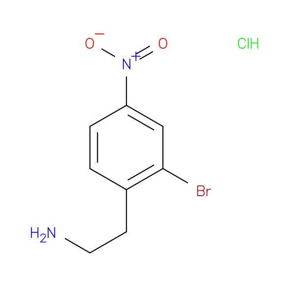 2-(2-bromo-4-nitrophenyl)ethan-1-amine hydrochloride