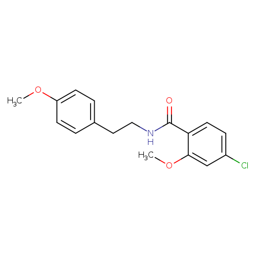4-Chloro-2-methoxy-n-[2-(4-methoxy-phenyl)-ethyl]-benzamide