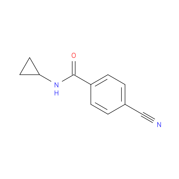 4-cyano-N-cyclopropylbenzamide