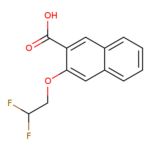 3-(2,2-Difluoroethoxy)-2-naphthoic acid