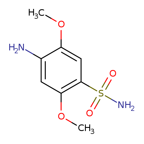 4-Amino-2,5-dimethoxybenzene-1-sulfonamide
