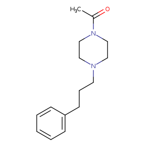 1-[4-(3-phenylpropyl)piperazin-1-yl]ethan-1-one
