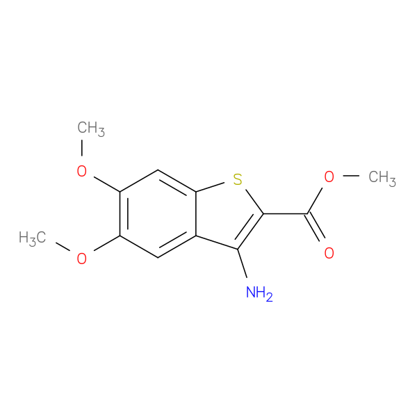 Methyl 3-amino-5,6-dimethoxybenzo[b]thiophene-2-carboxylate