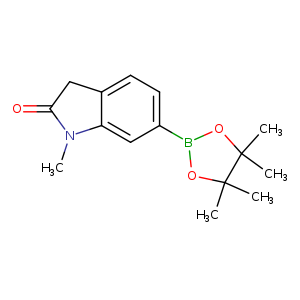 1-Methyl-6-(4,4,5,5-tetramethyl-1,3,2-dioxaborolan-2-yl)indolin-2-one