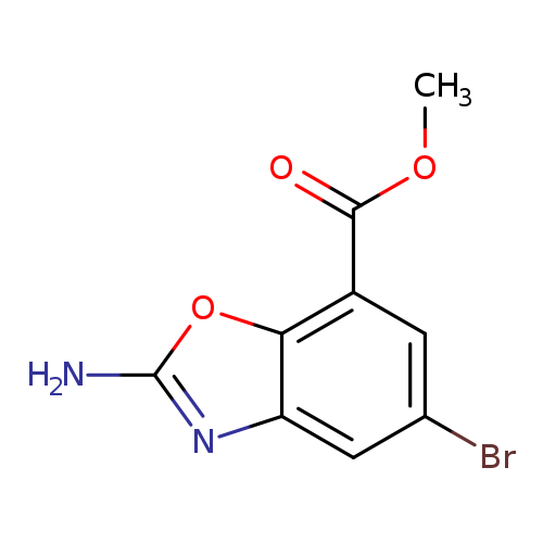 methyl 2-amino-5-bromo-1,3-benzoxazole-7-carboxylate