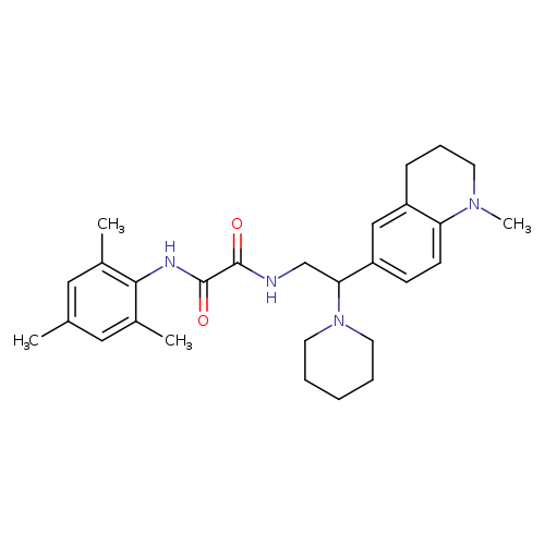 N'-[2-(1-methyl-1,2,3,4-tetrahydroquinolin-6-yl)-2-(piperidin-1-yl)ethyl]-N-(2,4,6-trimethylphenyl)ethanediamide