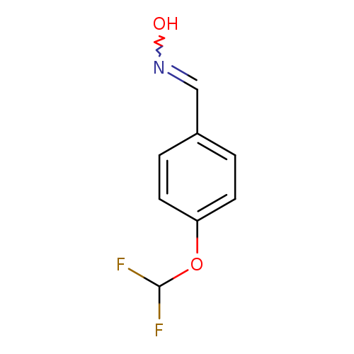 Benzaldehyde, 4-(difluoromethoxy)-, oxime (9CI)