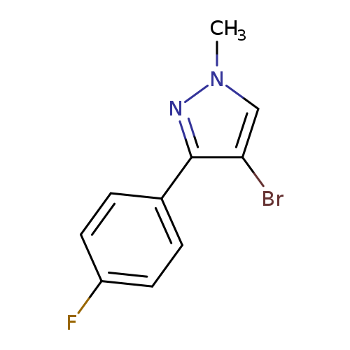 4-Bromo-3-(4-fluorophenyl)-1-methyl-1H-pyrazole