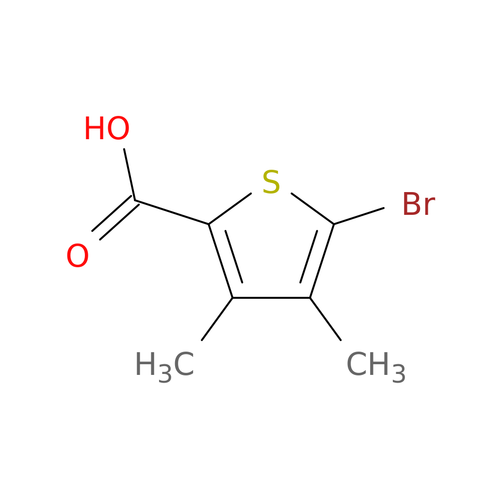 5-bromo-3,4-dimethylthiophene-2-carboxylic acid