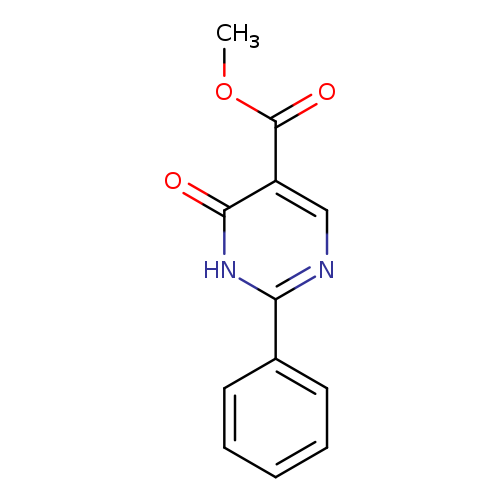 methyl 6-oxo-2-phenyl-1,6-dihydropyrimidine-5-carboxylate
