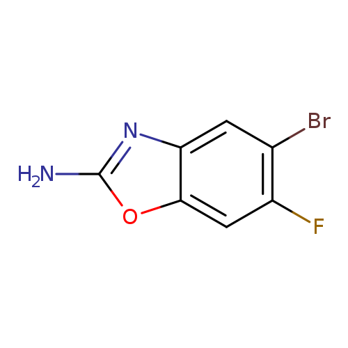 5-Bromo-6-fluoro-1,3-benzoxazol-2-amine