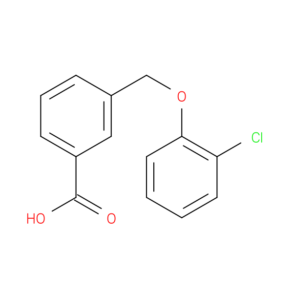 3-((2-Chlorophenoxy)methyl)benzoic acid