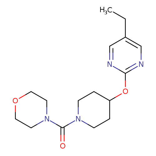 4-{4-[(5-ethylpyrimidin-2-yl)oxy]piperidine-1-carbonyl}morpholine