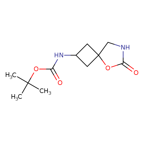 tert-butyl N-{6-oxo-5-oxa-7-azaspiro[3.4]octan-2-yl}carbamate