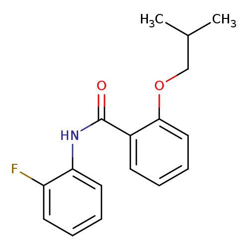 N-(2-fluorophenyl)-2-isobutoxybenzamide